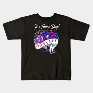 Sorry Dad Tattoo Design Kids T-Shirt